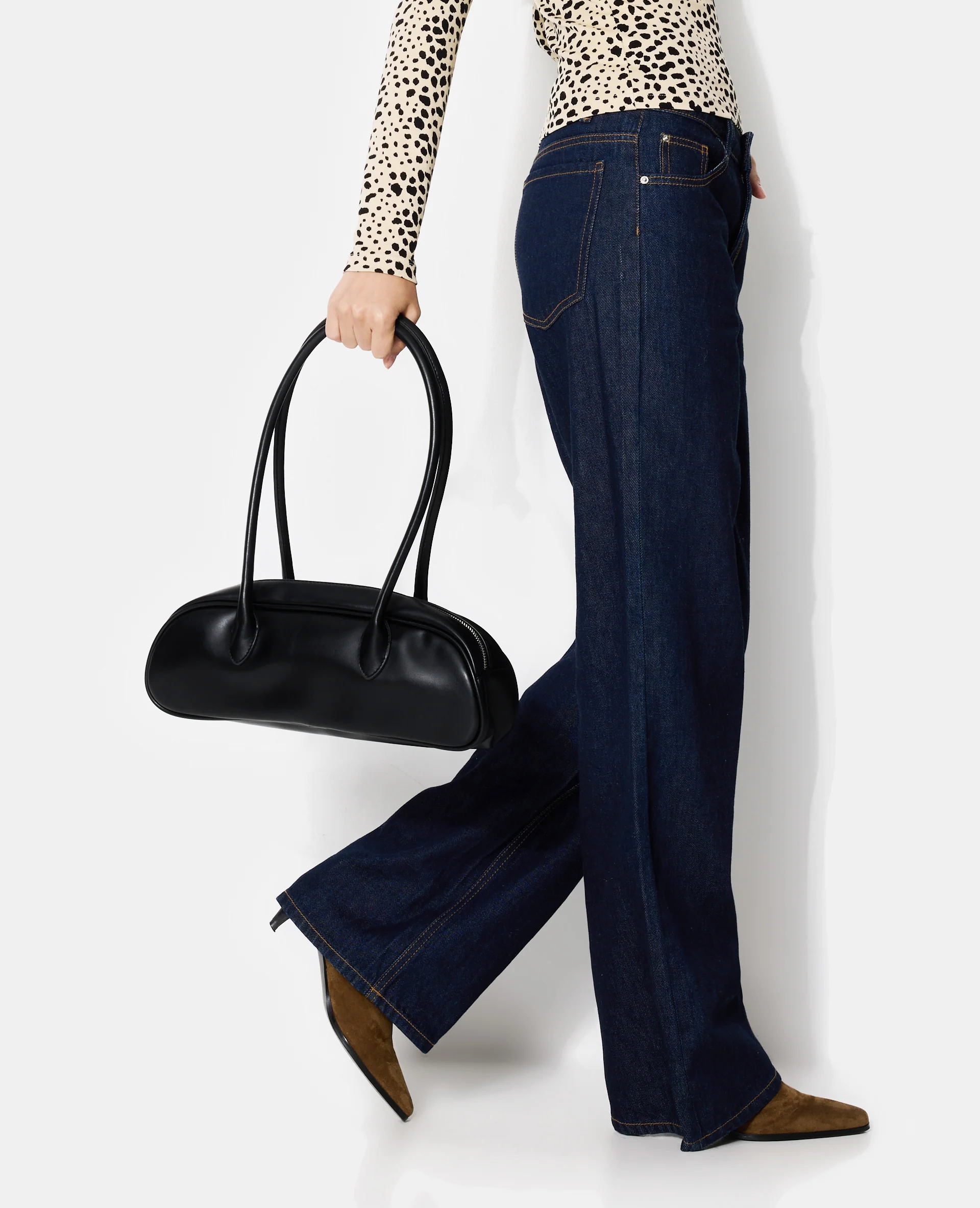 Sac baguette porté épaule