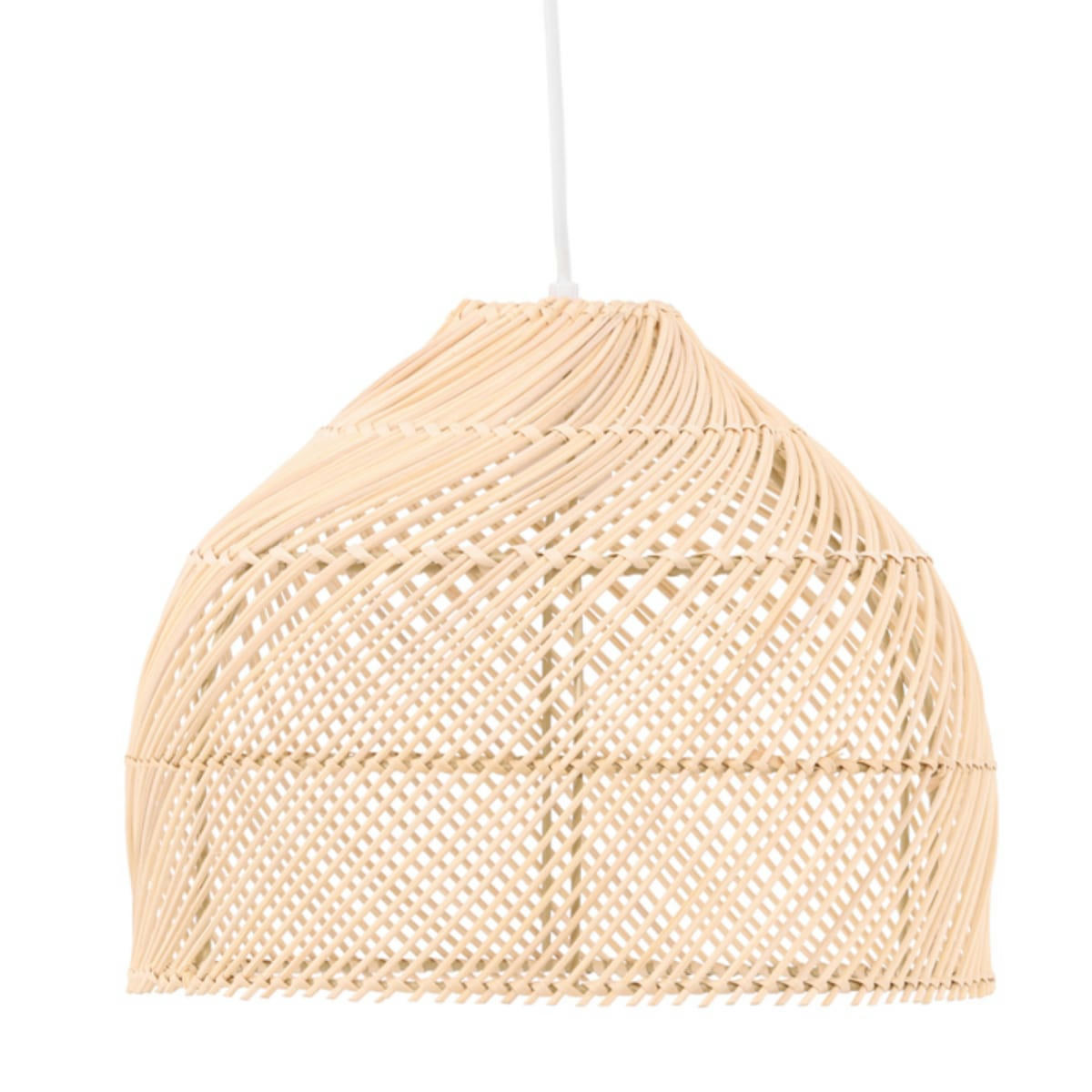 ADITA - Suspension bohème en rotin 35cm