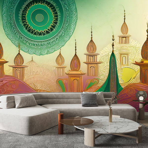 Feeby Fototapeta Mandala miasto islamskie