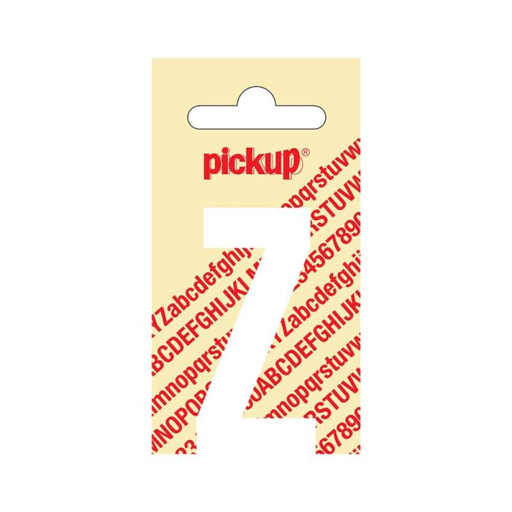 BOKSTAV PICKUP NOBEL Z 60 MM HVIT