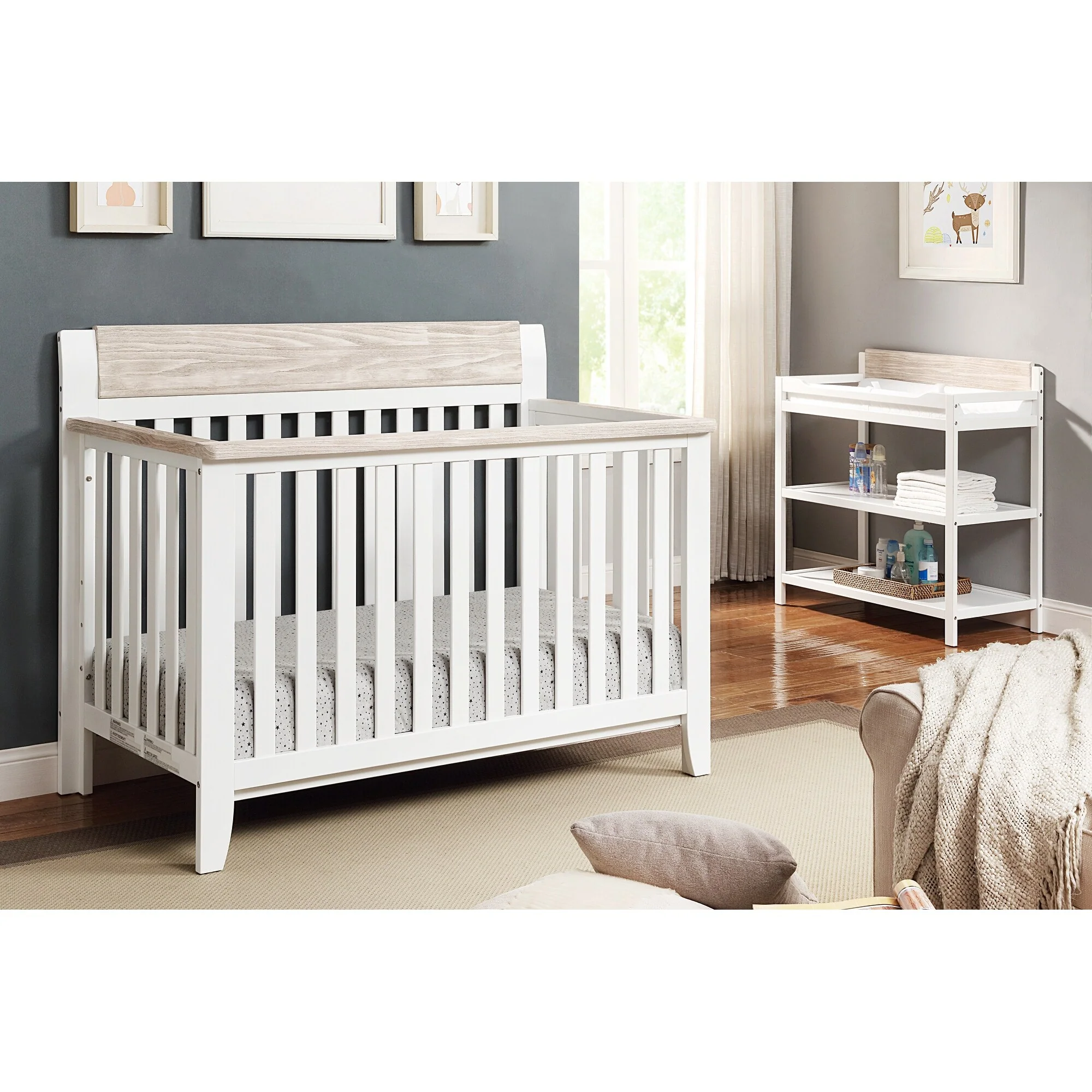 Suite Bebe Hayes 4-in-1 Convertible Crib
