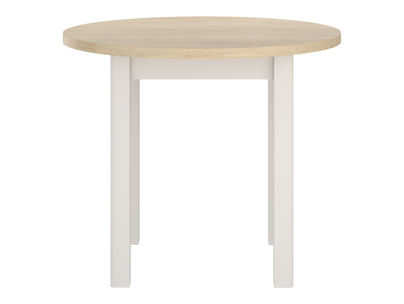 Stół okrągły Ramen 90 cm dąb cremona/kaszmir