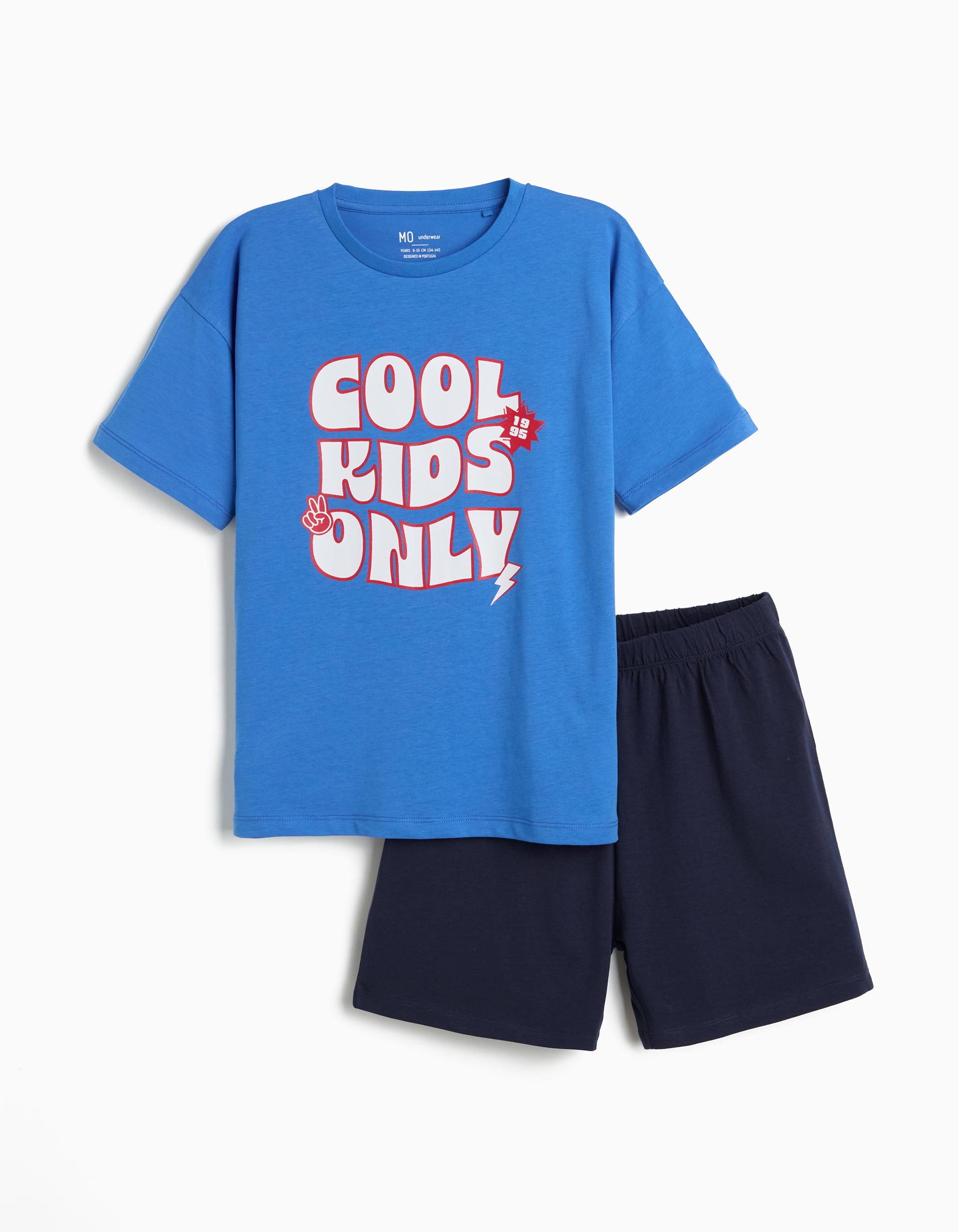 Pijama, Menino, Azul
