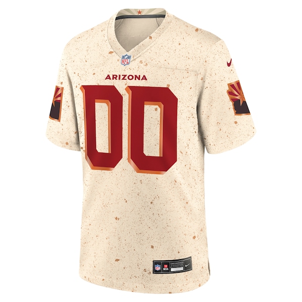 Arizona Cardinals Nike 2025 Rivalries Collection Custom Game Jersey - Natural