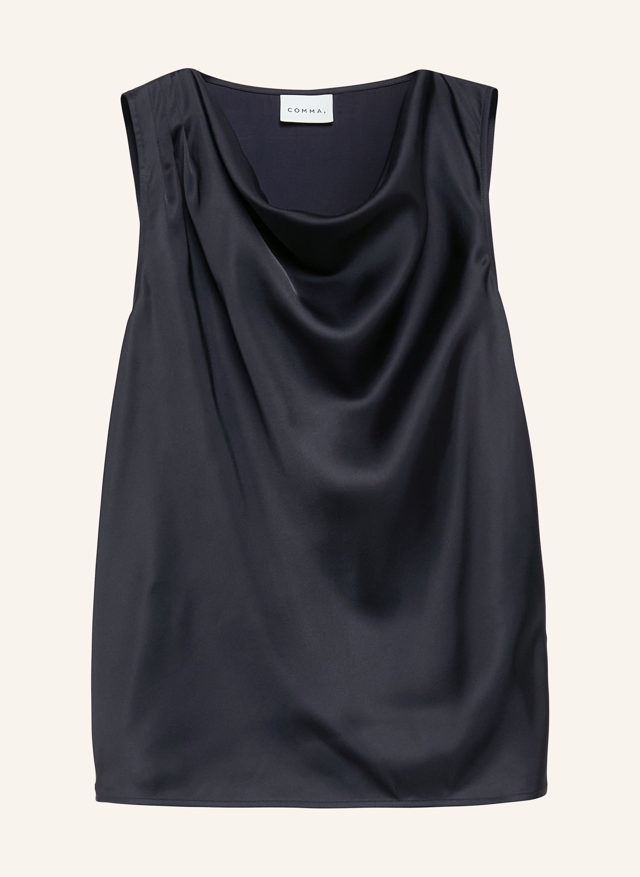 COMMA Blusentop aus Satin