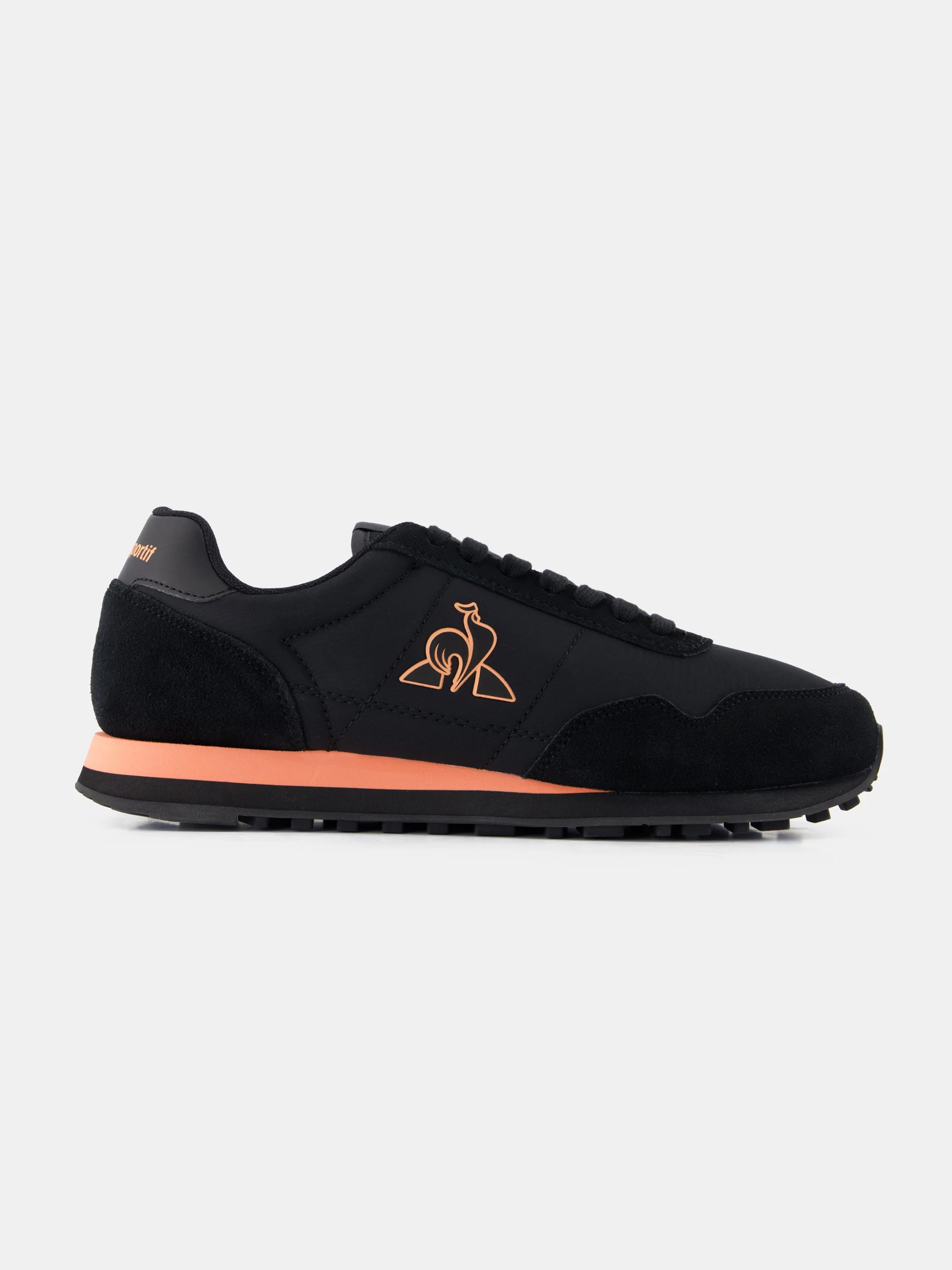 Sneakers rétro-running avec détails suede Astra