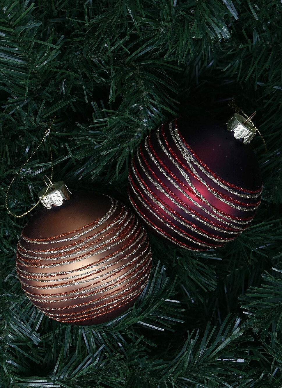 BOULE RAYURES à PAILLETTES (COLORIS ALÉATOIRE) OPÉRA/PÉCAN