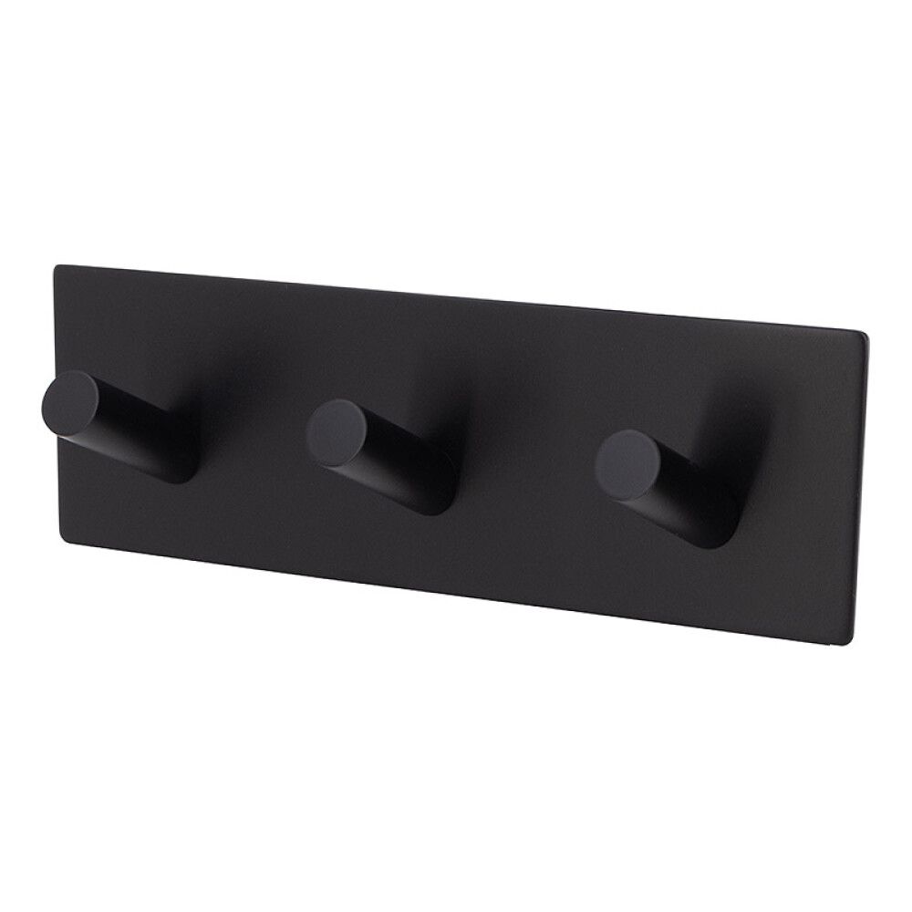 KNAGGREKKE CAMARGUE TRIPPEL 135X45X30MM MATT SVART