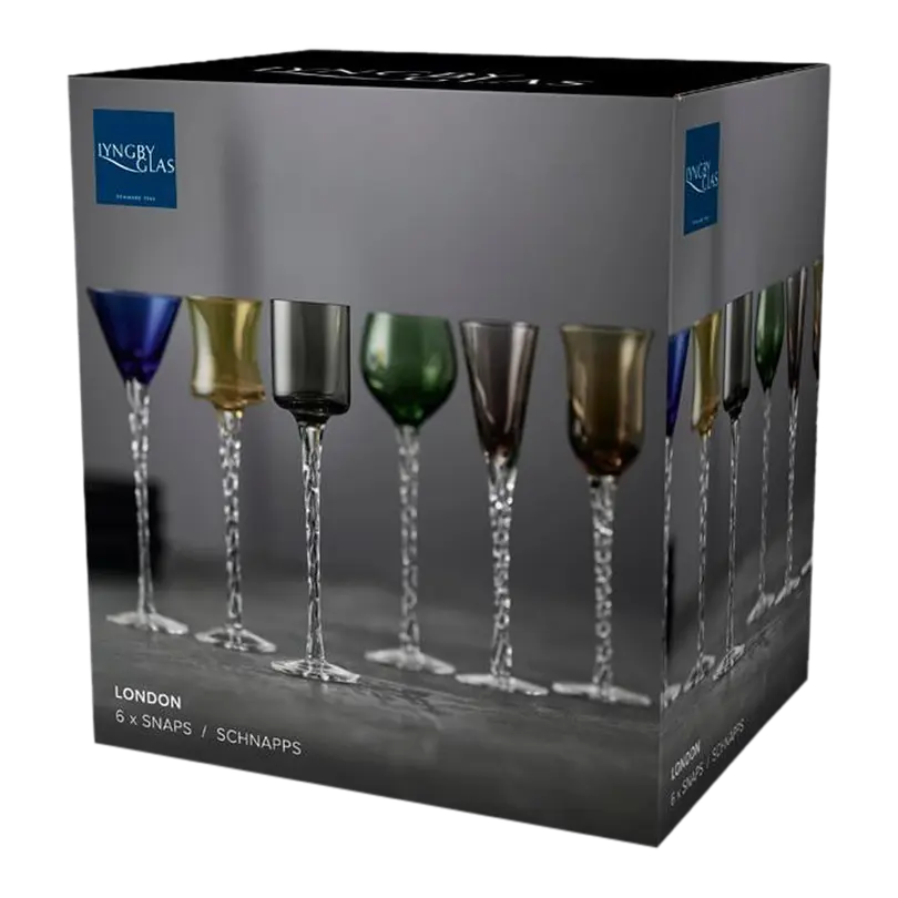 Cognacglas 6er-Set Aquavit