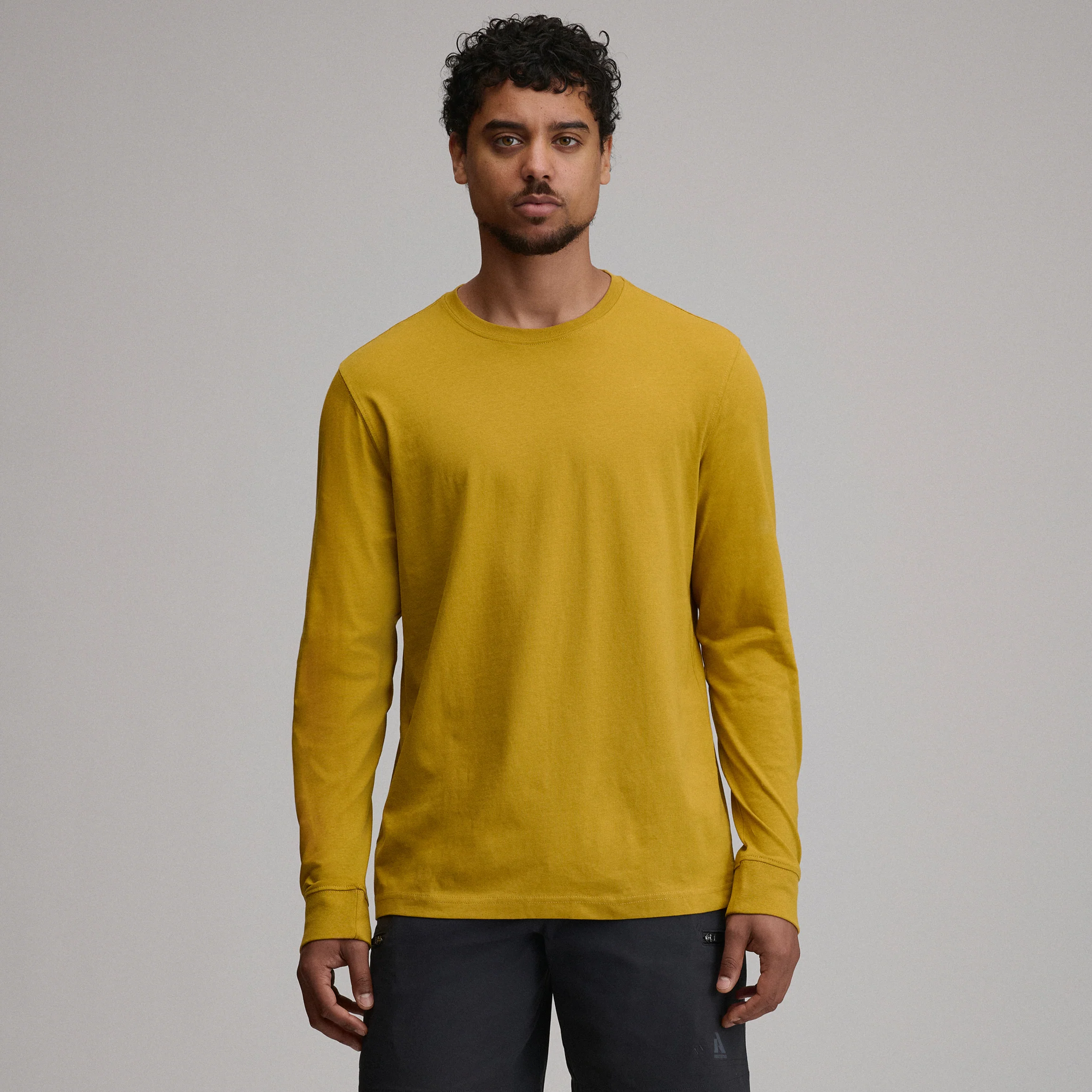 Men's Legend Wash 100% Cotton Long-Sleeve Classic T-Shirt