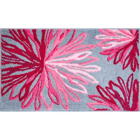 Badematte »Art«, BxL: 70 x 120 cm, rosa, aus 100% Polyacryl
