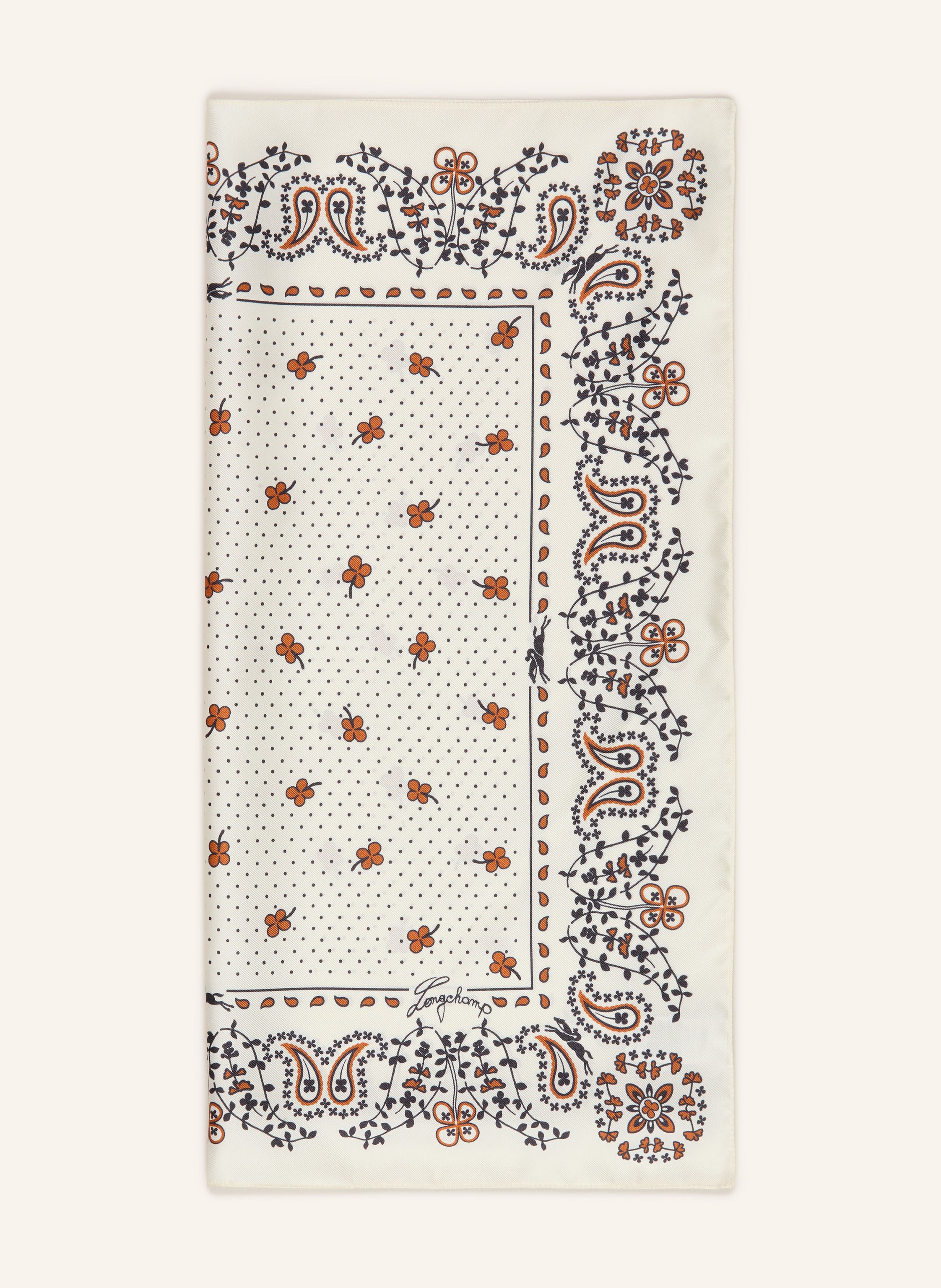 LONGCHAMP Seidentuch FRENCH BANDANA
