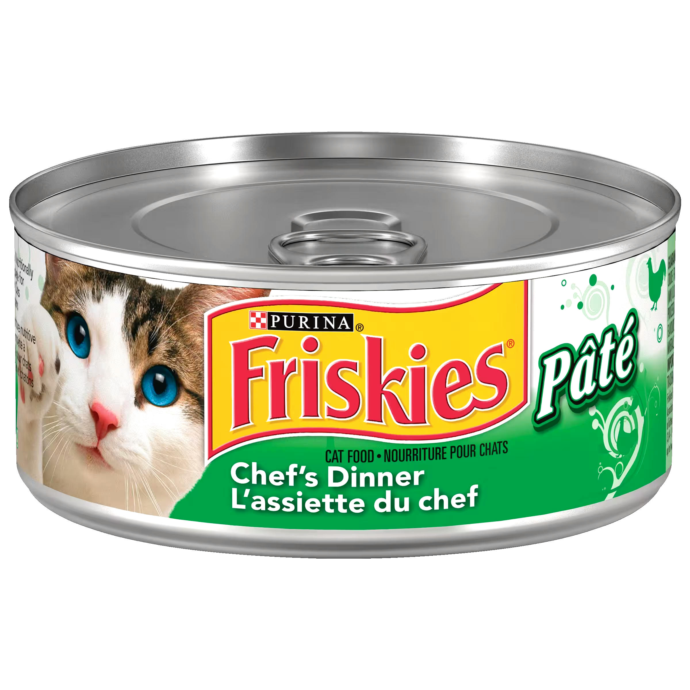 Purina Friskies® Pate Chef's Dinner Wet Cat Food, 156-g