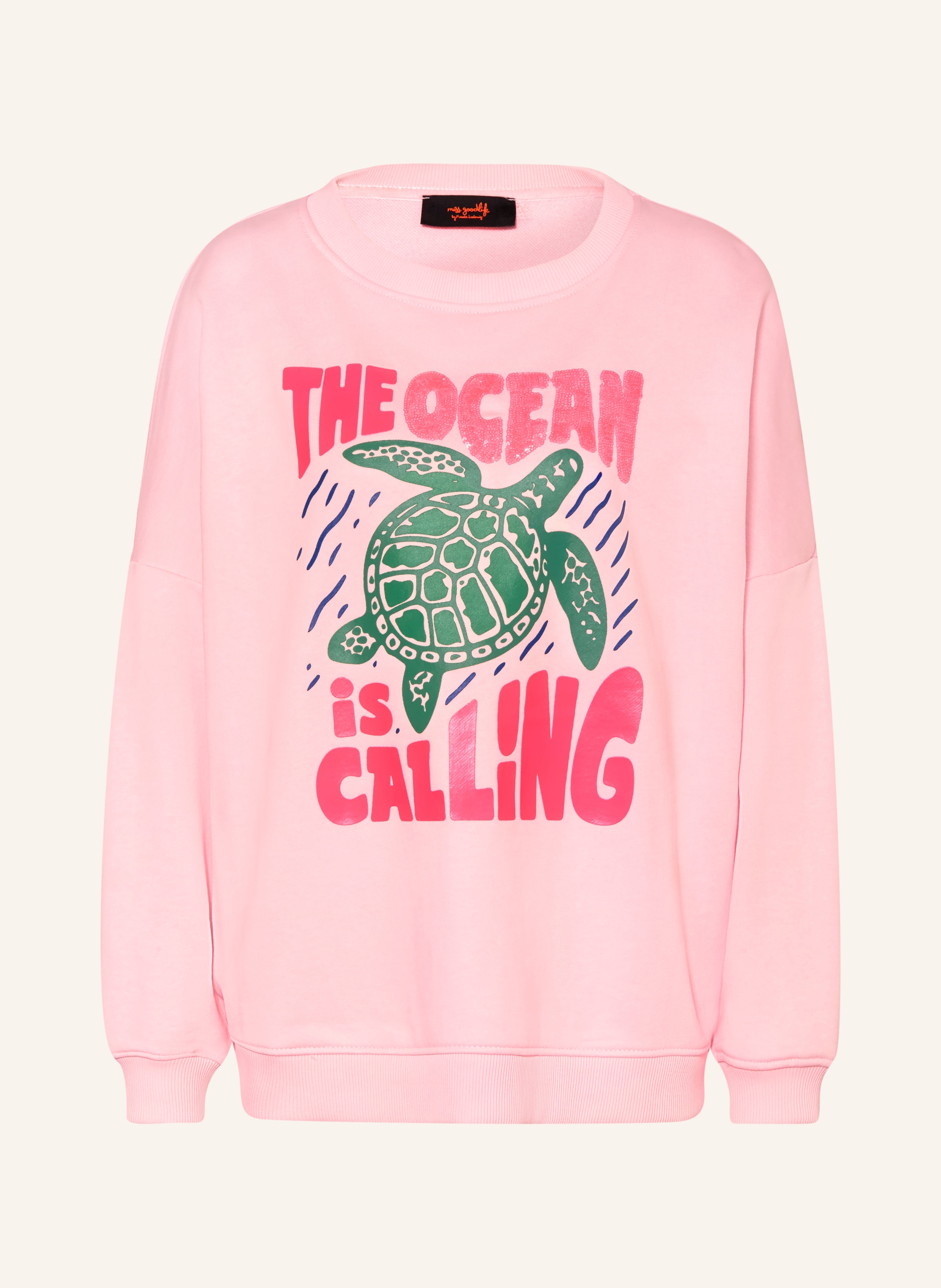 miss goodlife Sweatshirt mit Pailletten