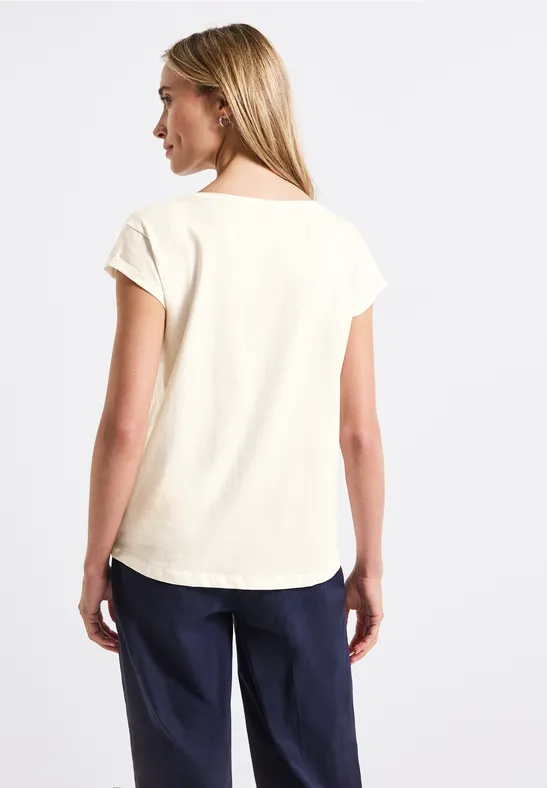 T-Shirt mit Wording Artwork