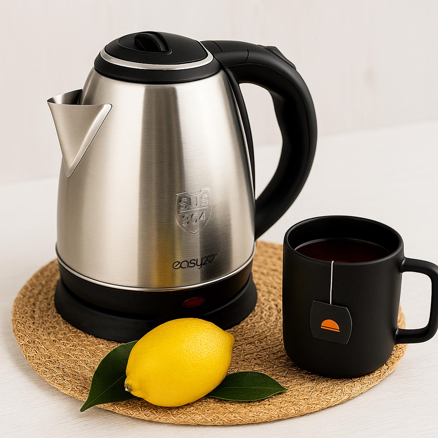 Bollitore elettrico 1,5 l, 50w nero