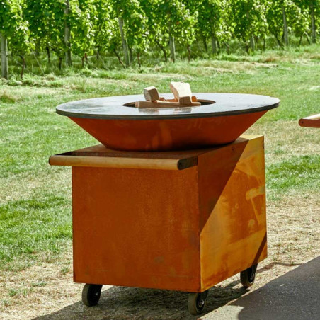 Brasero plancha Classic 120 PRO  Corten - Ofyr