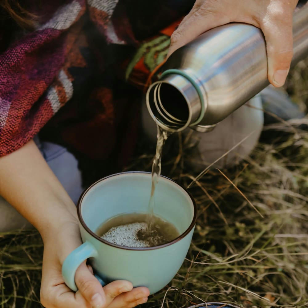 ISO - Gourde isotherme inox vert 500ml