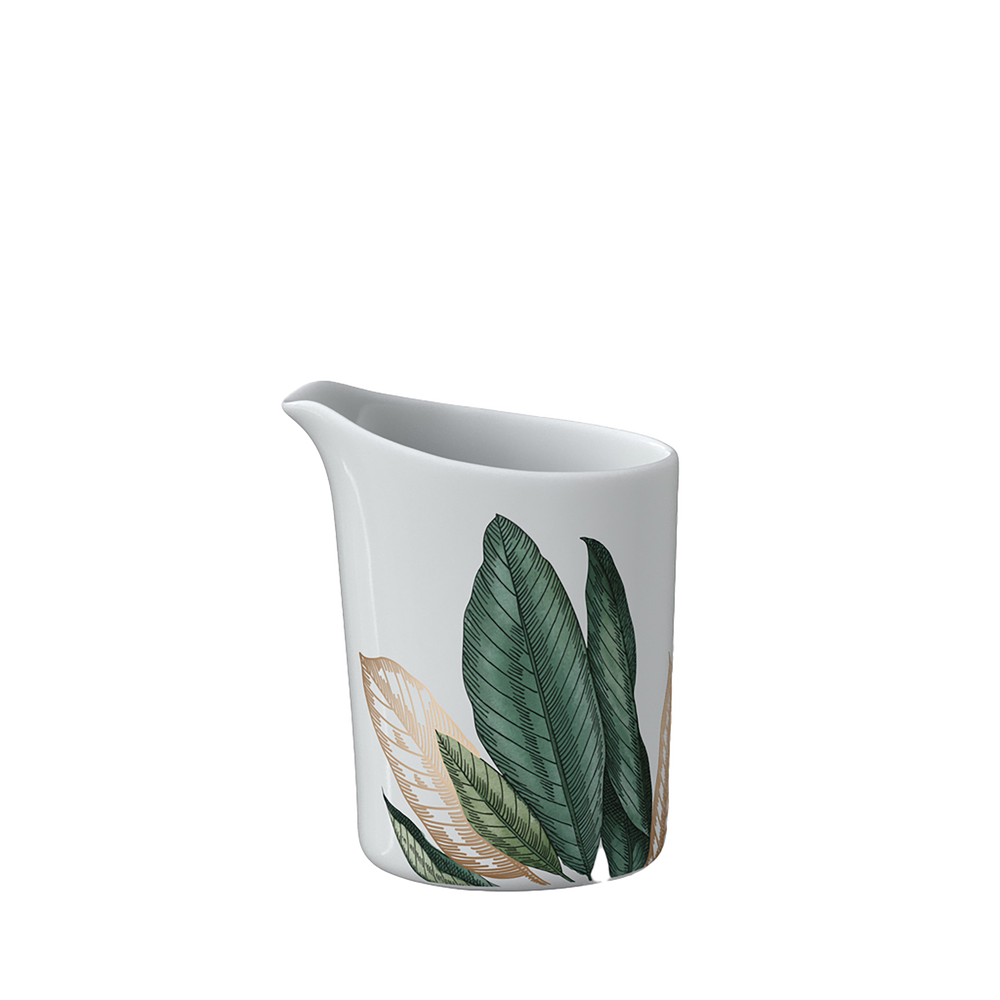 Avarua Creamer - Multi-colored, 5.8 oz, Premium Bone Porcelain