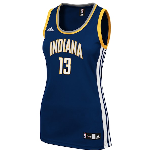 Paul George Indiana Pacers adidas Women's Replica Jersey - Navy