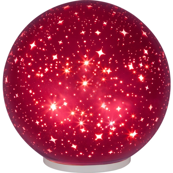 Kugelleuchte, Integrierte LED, warmweiß, inkl. Leuchtmittel, Höhe: 25 cm