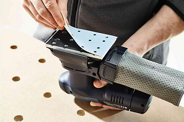FESTOOL RTSC 400 Ponceuse vibrante hybride 18 V 3,0 Ah Set 577686
