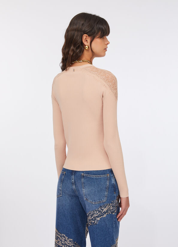 Maglia con pizzo