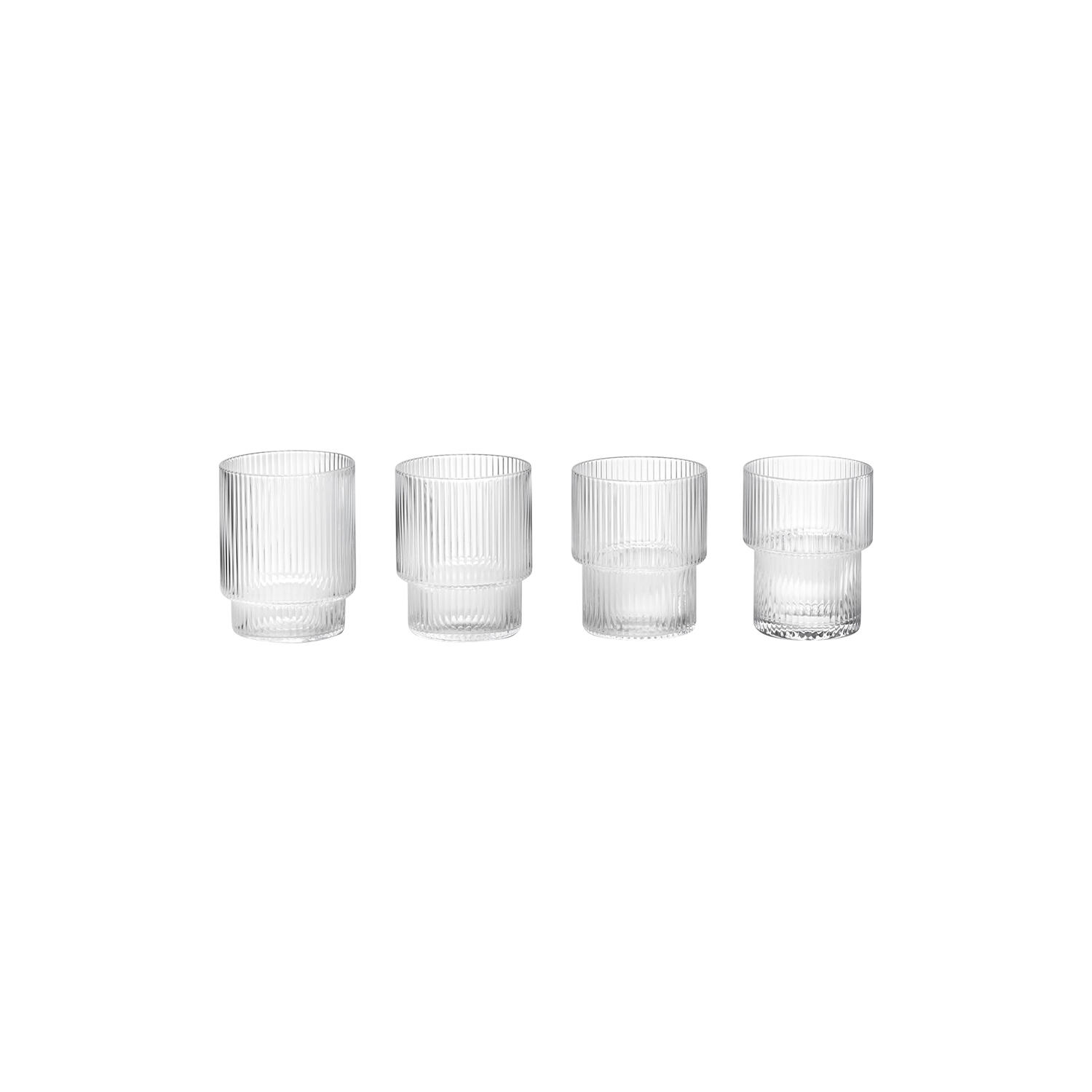 Ripple Glasses 4 pcs
