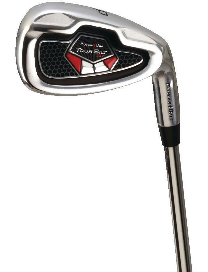 PowerBilt TourBilt Men's Golf Club Set, Right-Hand, Black/Red