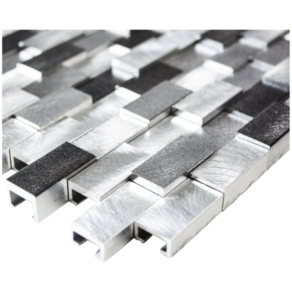 Mosaikfliese »Modern«, BxL: 30,4 x 30,1 cm, Wandbelag