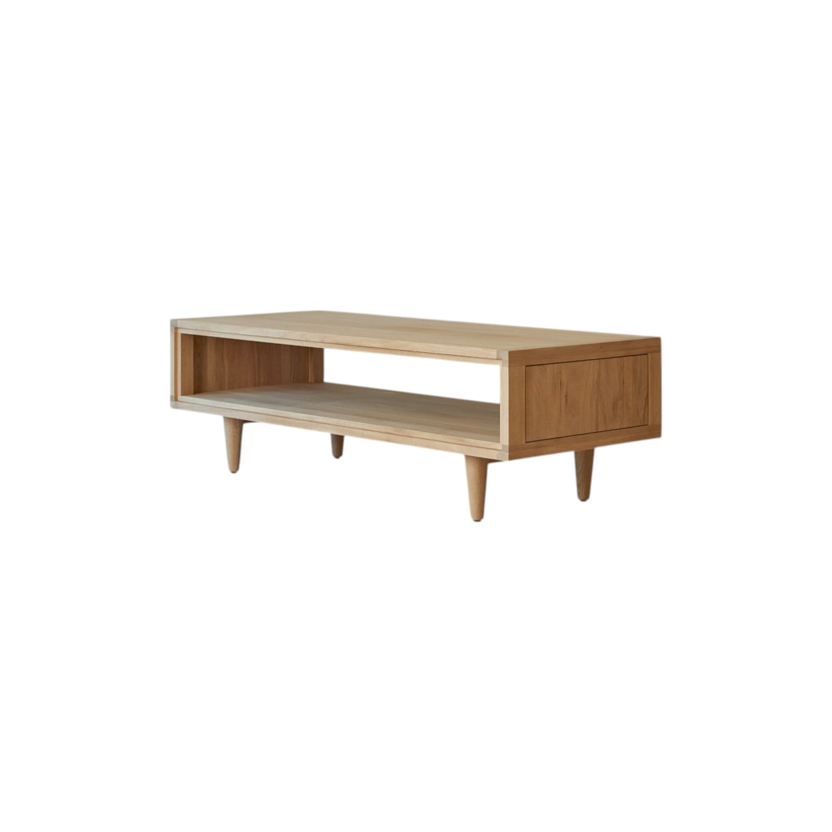 Tikamoon Massief eikenhouten salontafel - Naturel