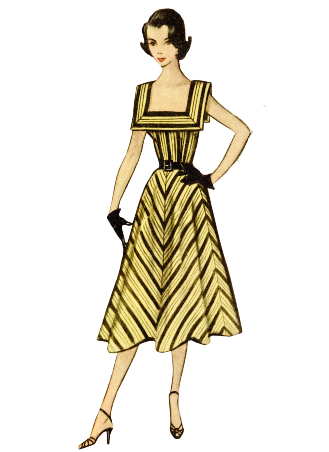 McCall's Pattern M8357 1950s Misses' Vintage Dress and Jacket