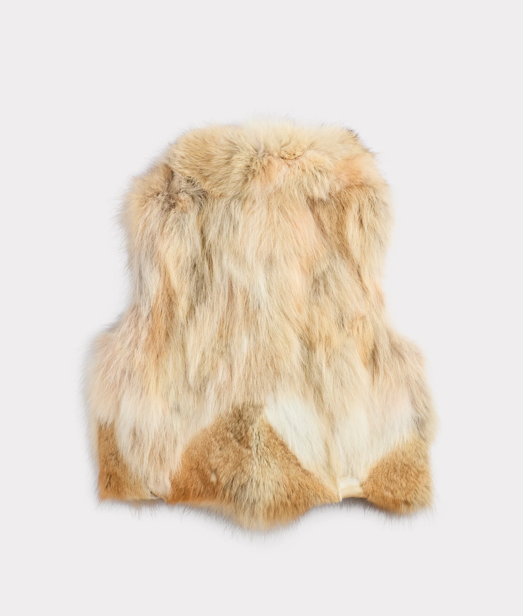 Kirsta Fur Vest - Natural