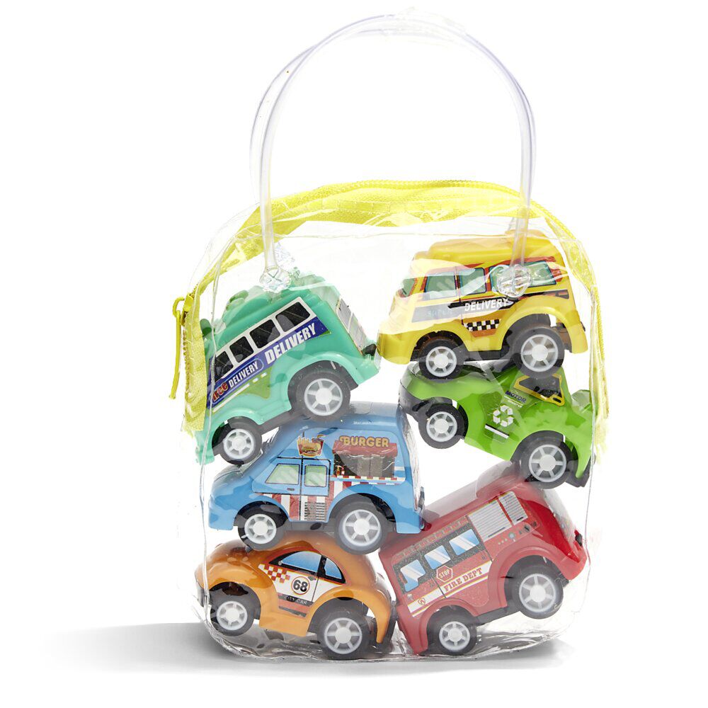 Lot de 6 jouets véhicules de chantier