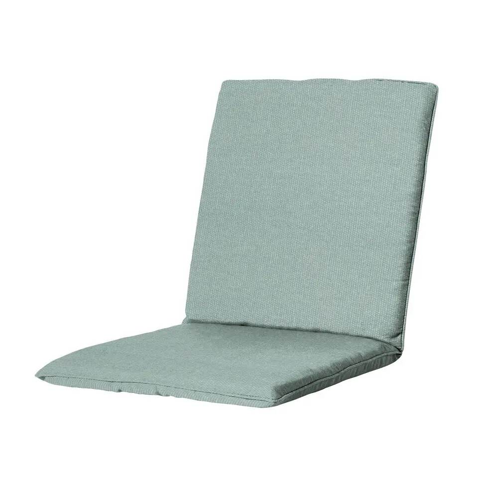 Madison - Stapelstoelkussen Eco-line - Blauw - 97x49x5cm - Set van 4