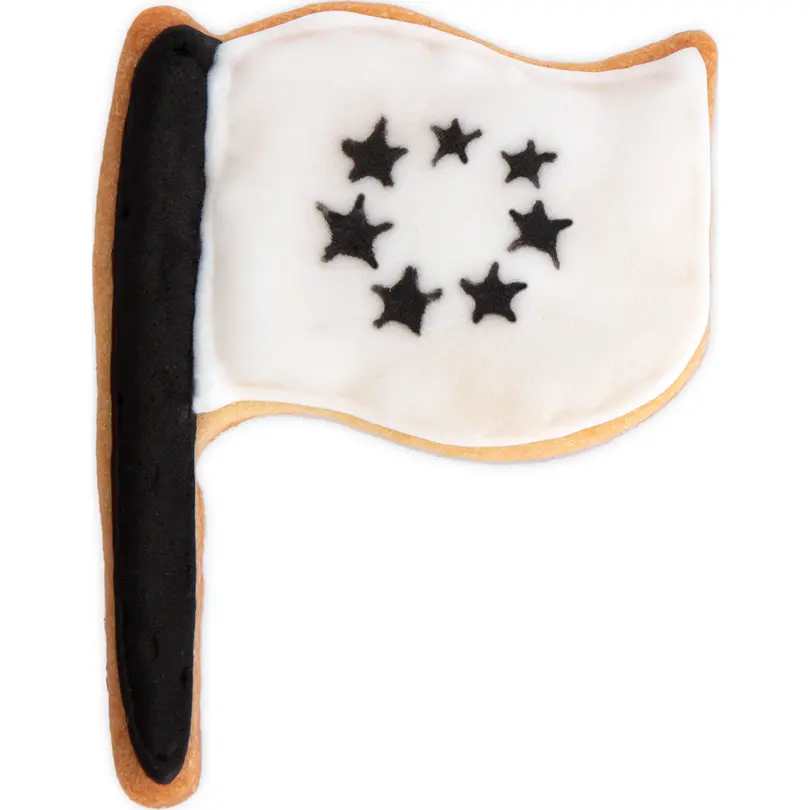 Ausstecher 5er-Set Flagge/Fahne