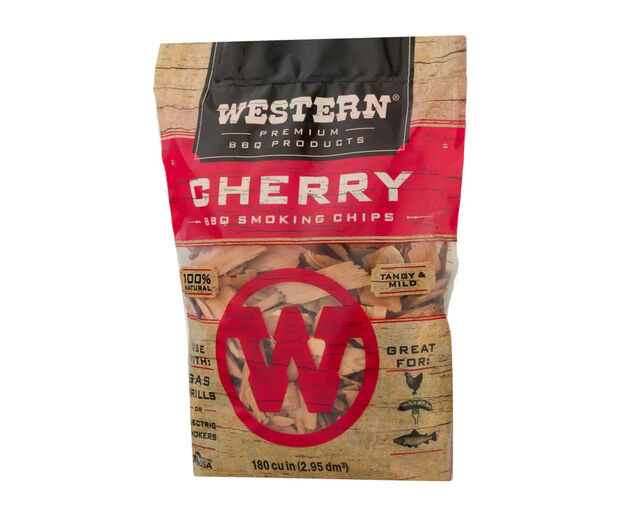 Western Premium Smoking Wood Chips - Cherry