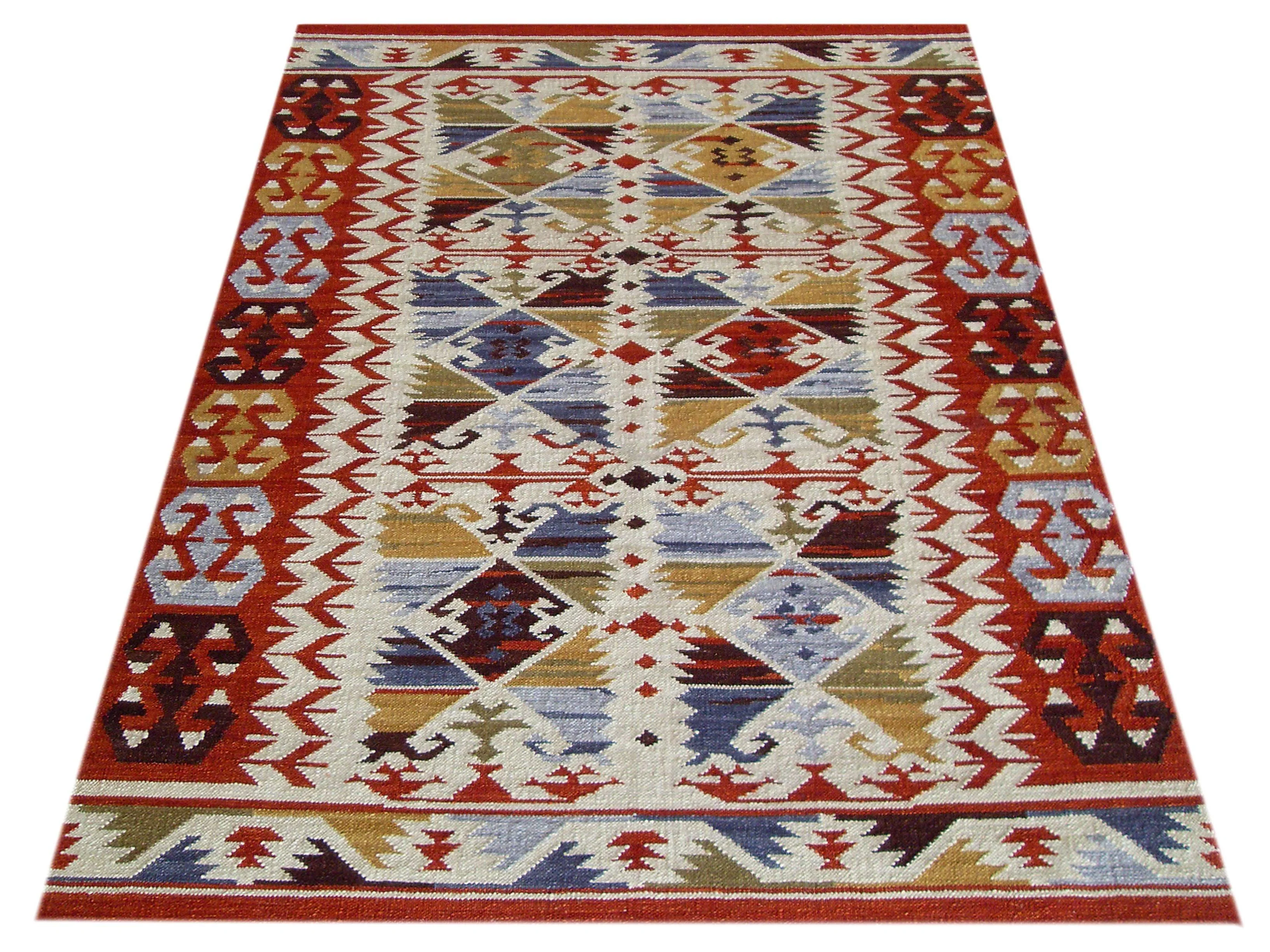 Vloerkleed Kilim Classic Laagpolig wol