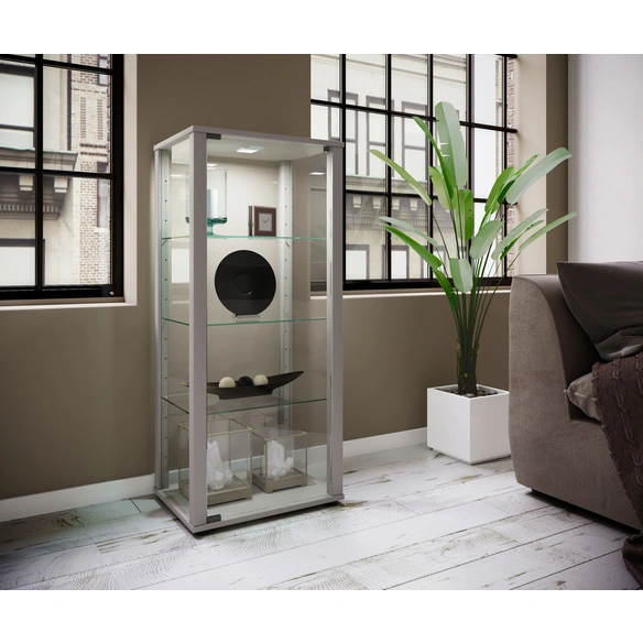 Vitrine »Kavisa«, BxH: 50 x 114,5 cm, Holzwerkstoff/Glas