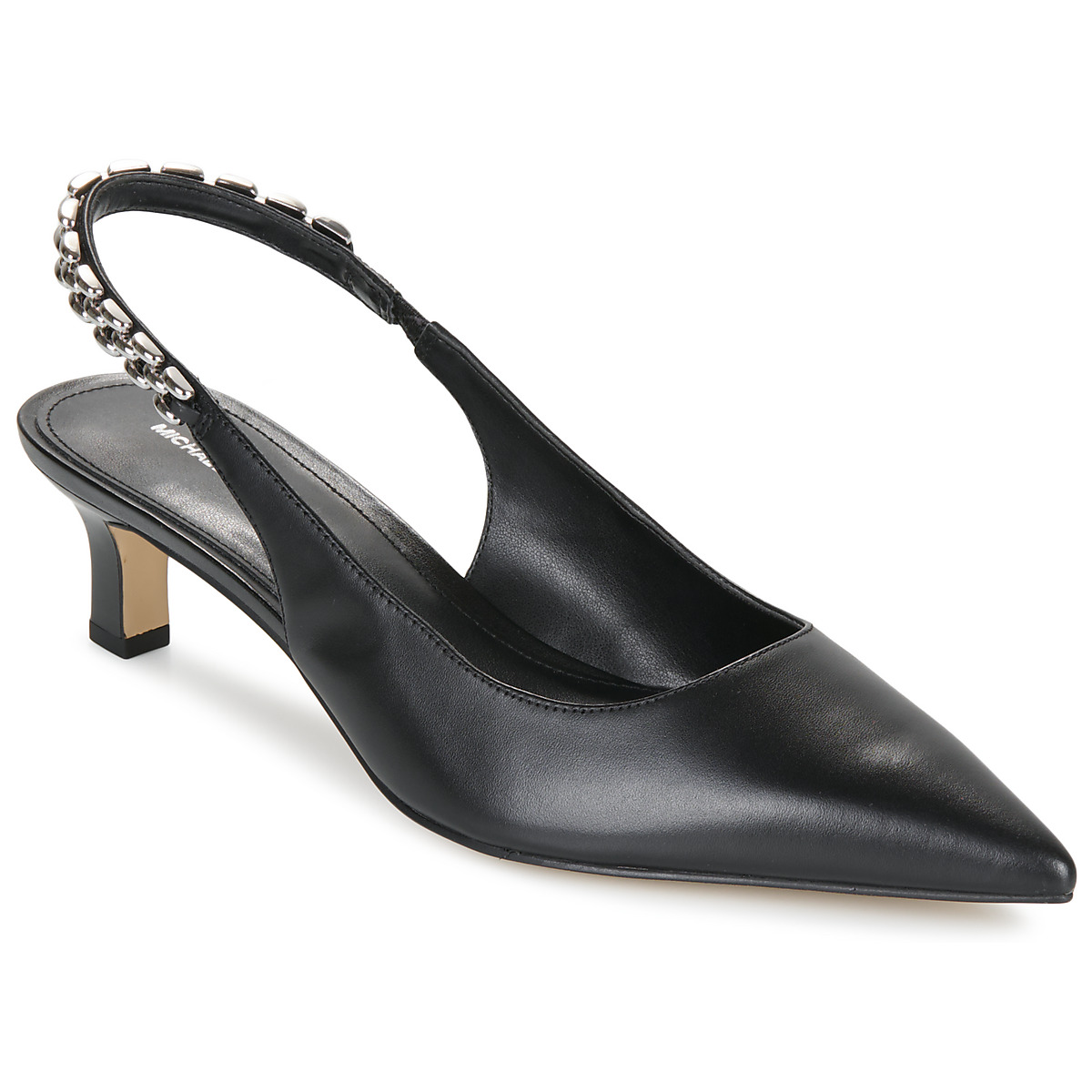 MICHAEL Michael Kors - MARCIA KITTEN SLING PUMP - Black