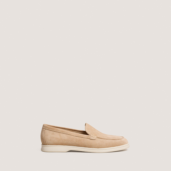 Mocassins à empeignes souplesen cro?te ivoire | NORLANE