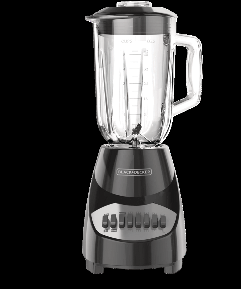 Black & Decker 10-Speed Blender, Black, 550W
