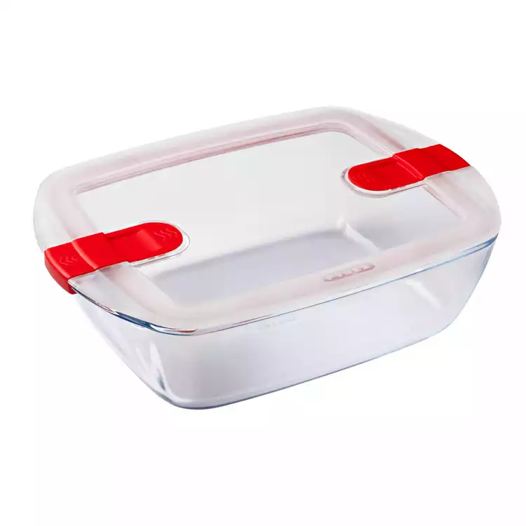 Pyrex Cook & Heat 2.6 Litre Rectangular Glass Dish