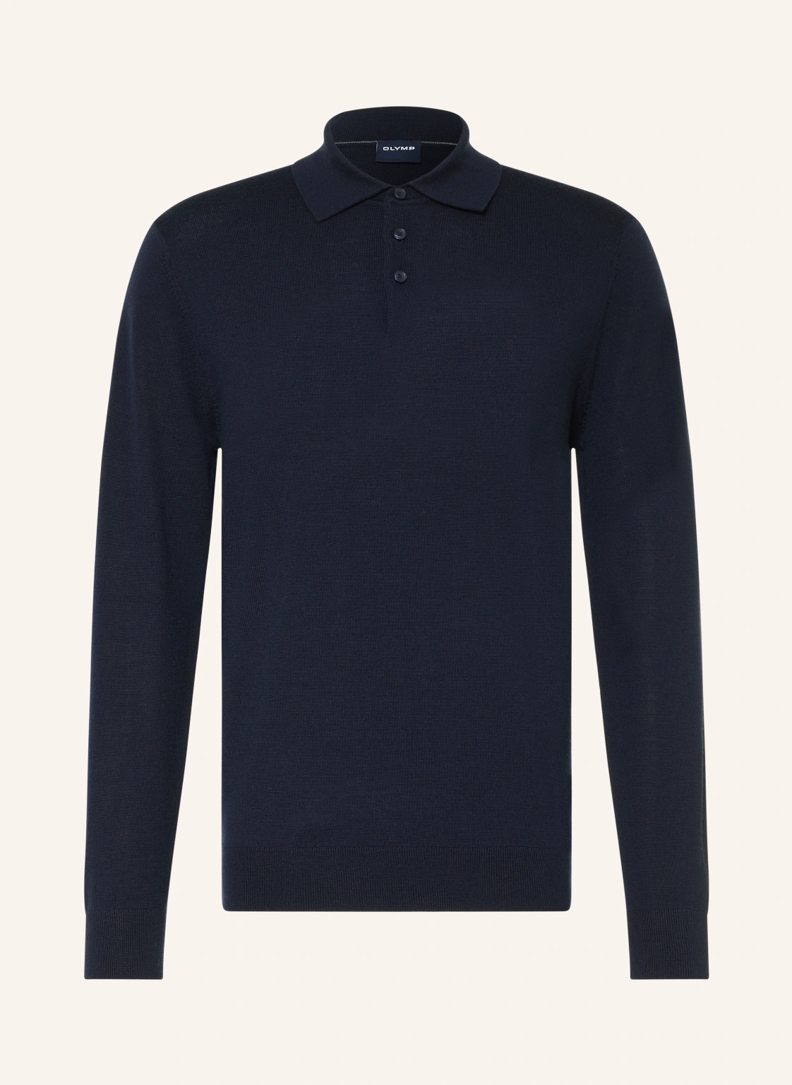 OLYMP Strick-Poloshirt