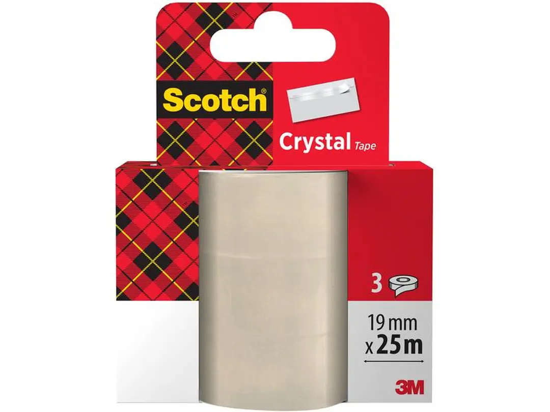 Klebeband 3er-Set Crystal