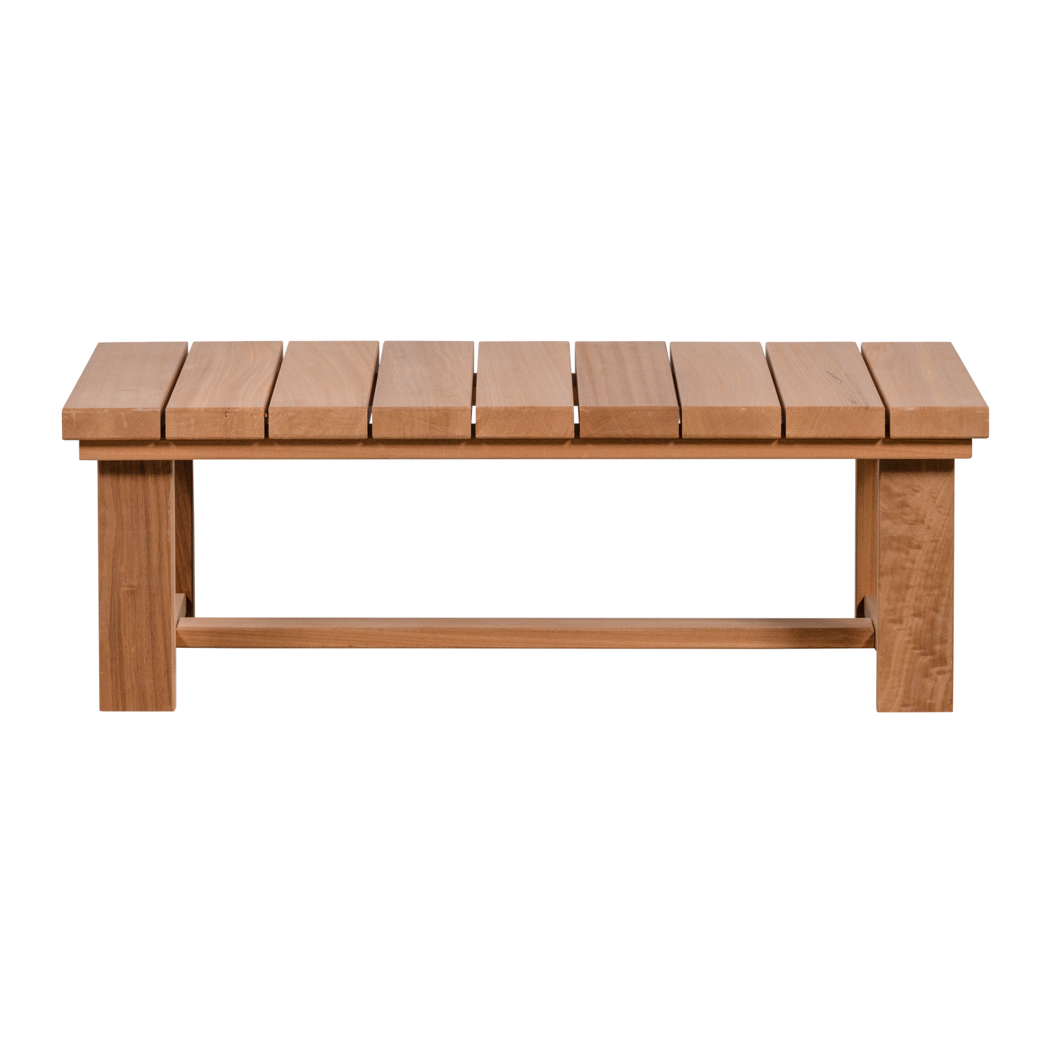 WOOOD salontafel tuin Banco - Hout/Metaal - Naturel - 42x122x68