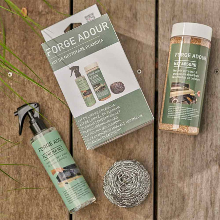 Kit de nettoyage Absorb pour plancha - Forge Adour