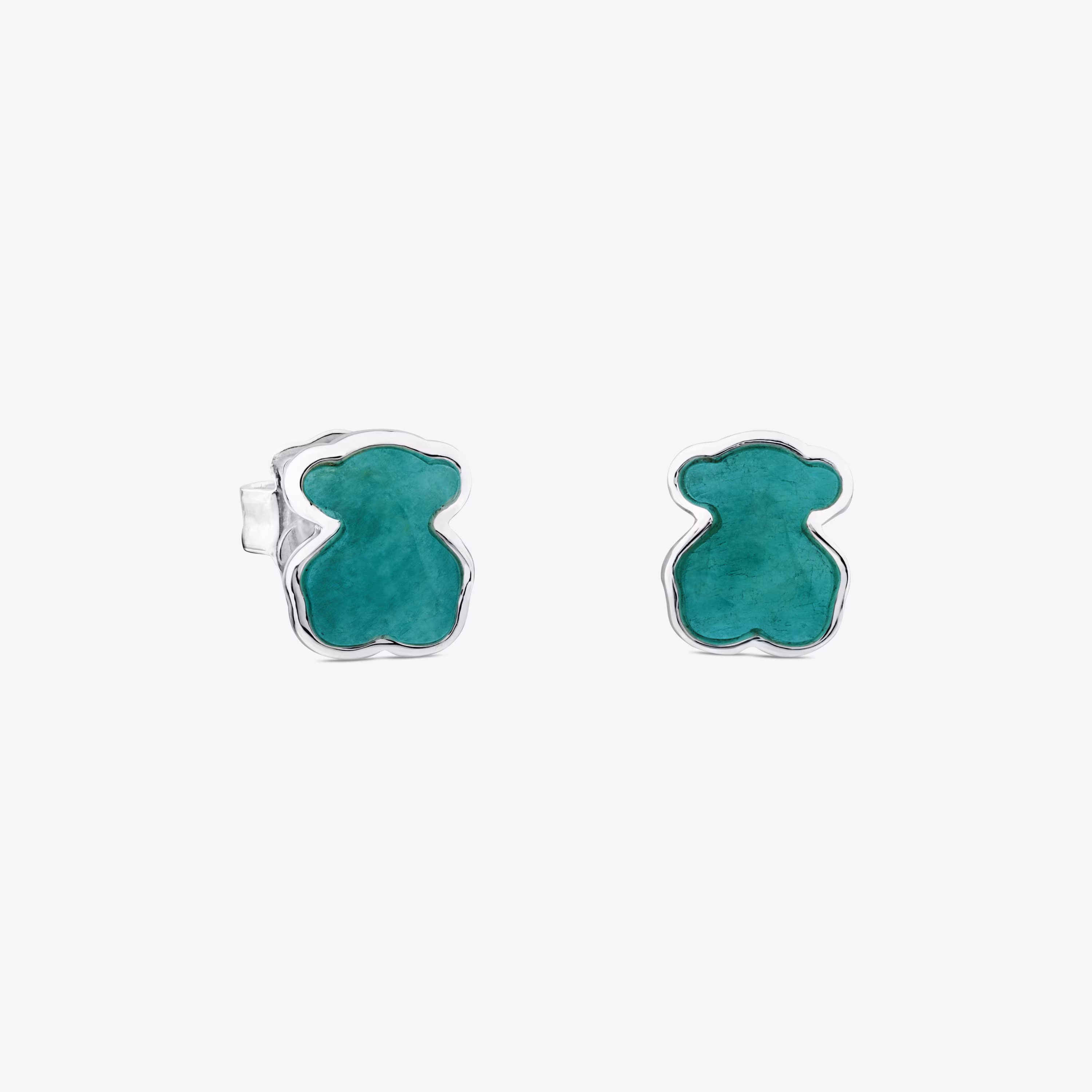 Pendientes de plata con amazonita New Color