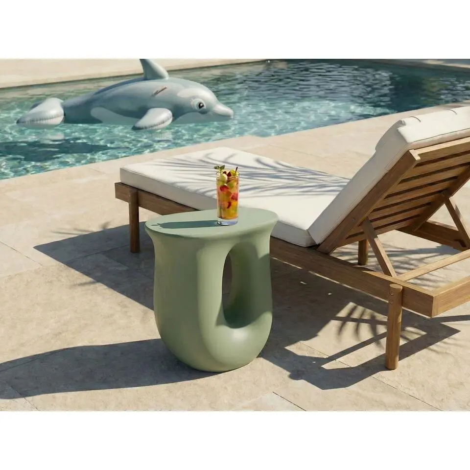 IDRO - Bijzettafel - Groen - Magnesiumoxide