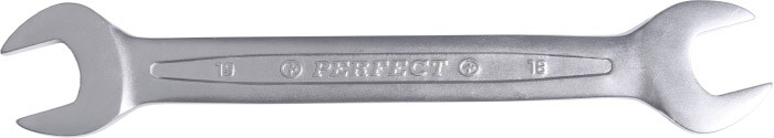 Klucz płasko-płaski, polerowany 10/11 mm STALCO PERFECT S-76810